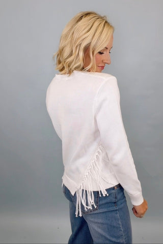 FIRST CHILL KNIT LONG SLEEVE SWEATER