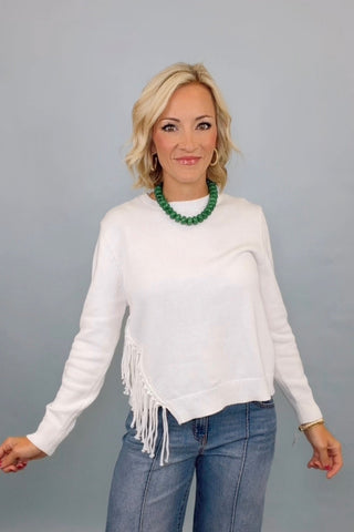 FIRST CHILL KNIT LONG SLEEVE SWEATER