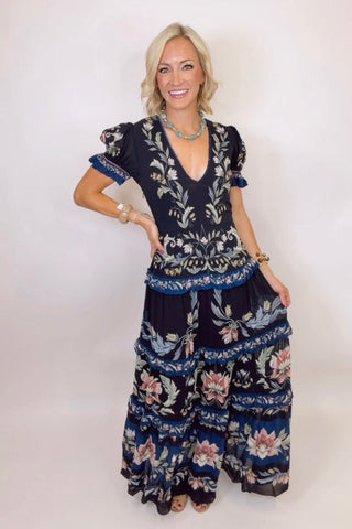 NATALIA BLACK MAXI DRESS