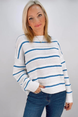 THALASSA LONG SLEEVE CREW NECK PULL-OVER