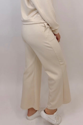 SOFIE SOFT CROPPED PANTS IN OATMEAL
