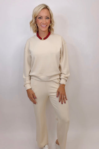 SUPER SOFT SCUBA SWEATSHIRT SHORT VERSION