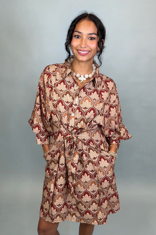 VIENNA MOSAIC DRESS