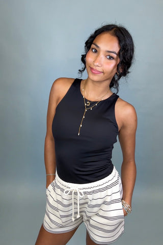 DOWNTOWN STRIPED SHORT