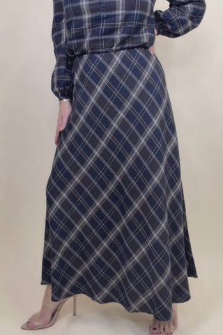 CRESTVIEW PLAID SKIRT