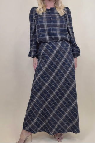 CRESTVIEW PLAID SKIRT