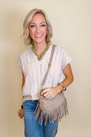 LUNA TEXTURE KNIT TOP