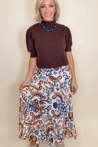 CAMILLE MIDI SKIRT