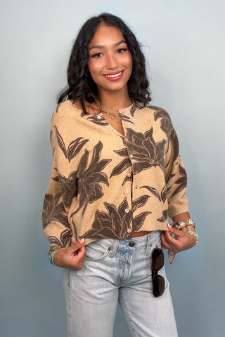 VALOR FLORAL CARDIGAN