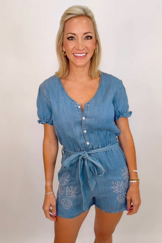 DENIM DAYLIGHT ROMPER