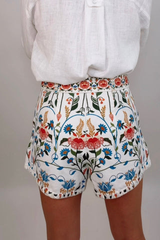 FRAGA PRINT SHORTS