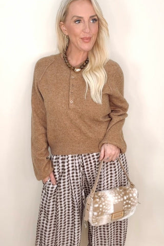 WESTMONT HENLEY SWEATER
