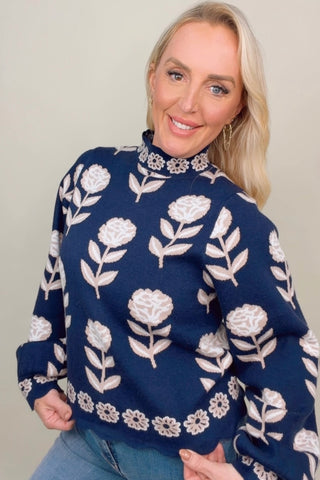 ASPEN CREST LONG SLEEVE SWEATER