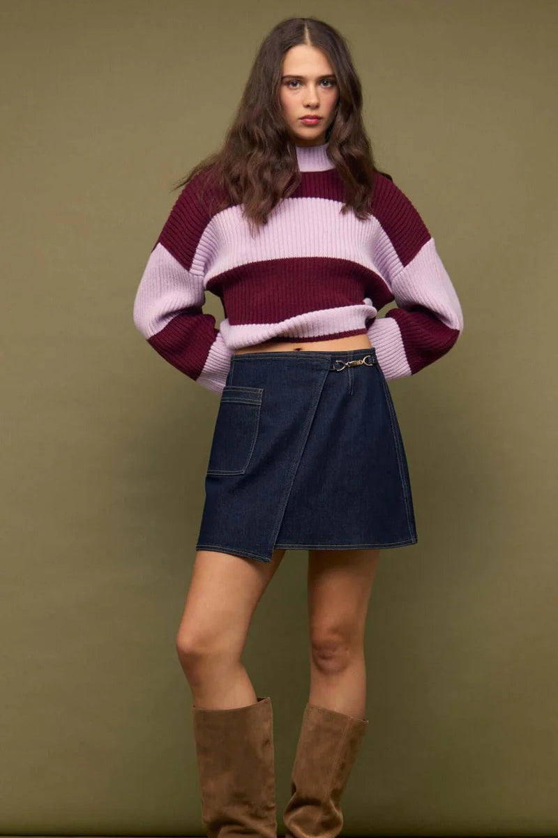 INGRID DENIM SKIRT
