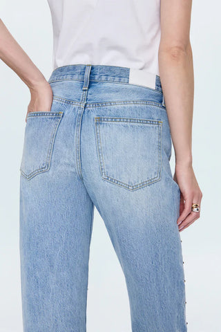 LEXI BOWED STRAIGHT JEANS