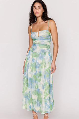 CARRIE MESH MAXI DRESS