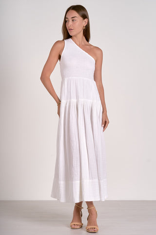 Maxi One Shoulder Dress Front View