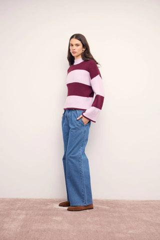 FREJA STRIPE CHUNKY KNIT