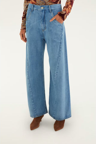 LIGHT DENIM PANTS