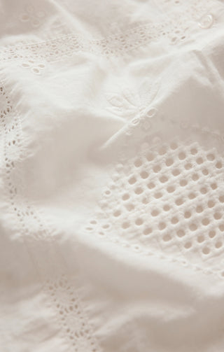 ANNABELLE EYELET DRESS