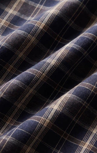 EVERMORE PLAID MIDI DRESS