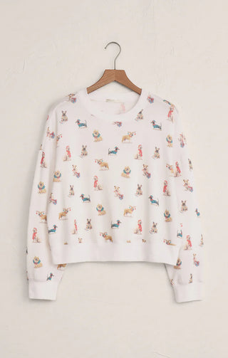 COZY UP PUP LS TOP