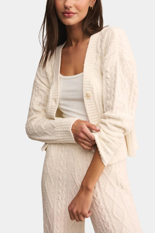 ELSA CABLE CARDIGAN