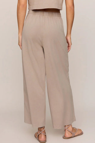 SCOUT JERSEY CROP FLARE PANT