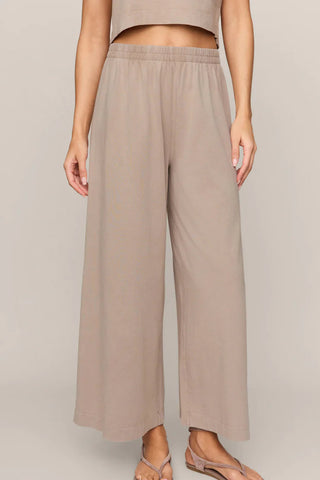 SCOUT JERSEY CROP FLARE PANT