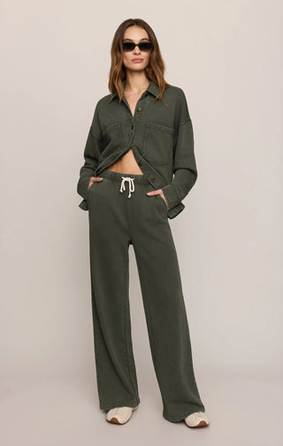 HUNTER KNIT PANT IN CLASSIC OLIVE