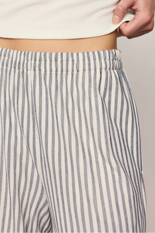 SCOUT KNIT STRIPED PANT IN ECLIPSE