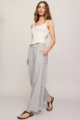 SCOUT KNIT STRIPED PANT IN ECLIPSE