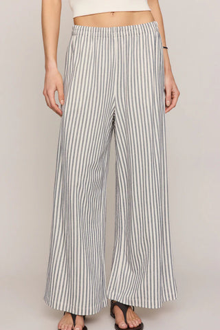SCOUT KNIT STRIPED PANT IN ECLIPSE