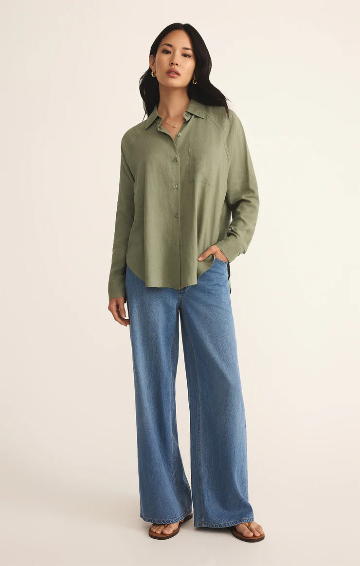 THE PERFECT LINEN TOP