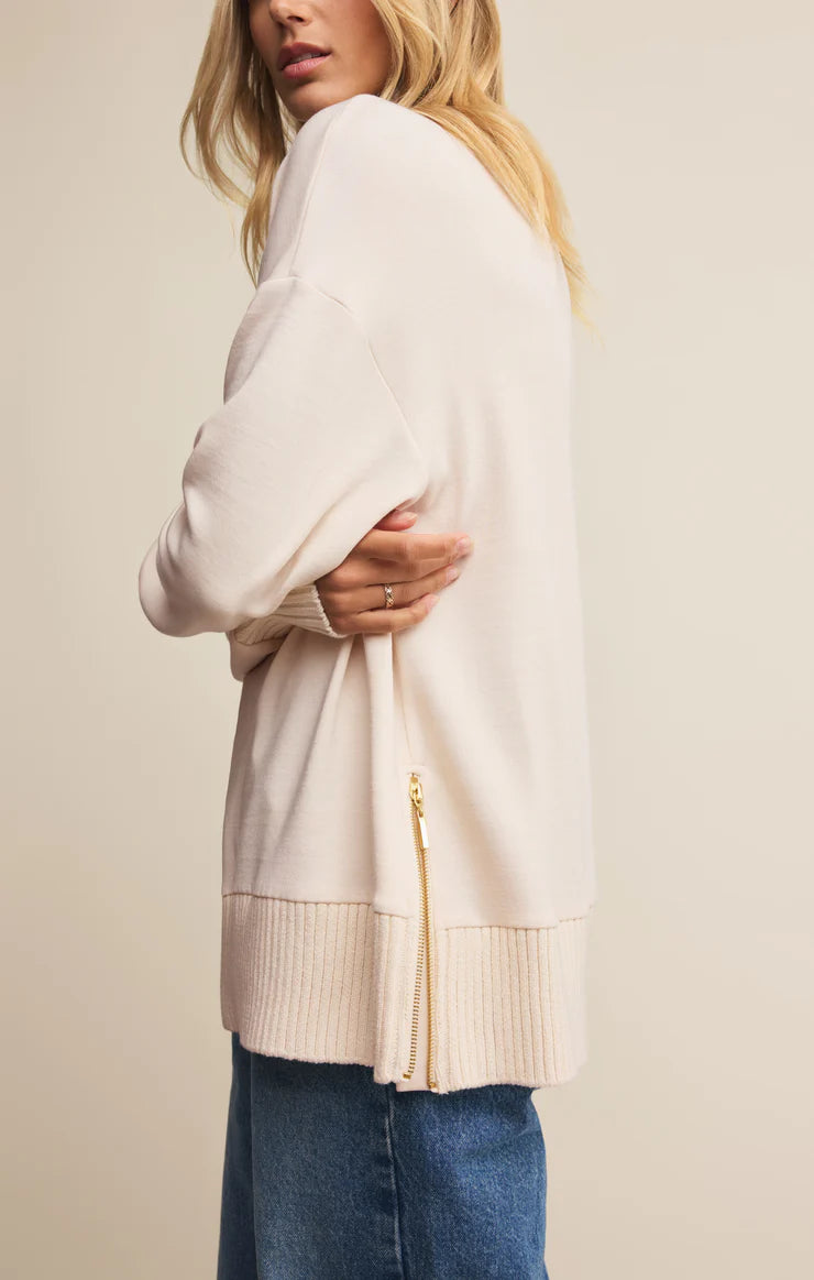 SABLE RIB SWEATSHIRT