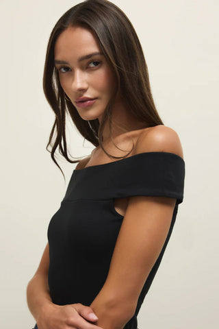 SECOND SKIN OFF SHOULDER TOP