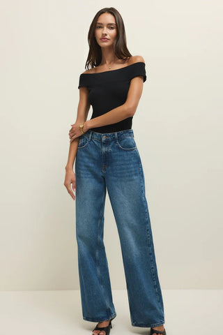 SECOND SKIN OFF SHOULDER TOP