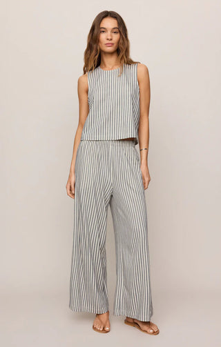 SLOANE KNIT STRIPED TOP