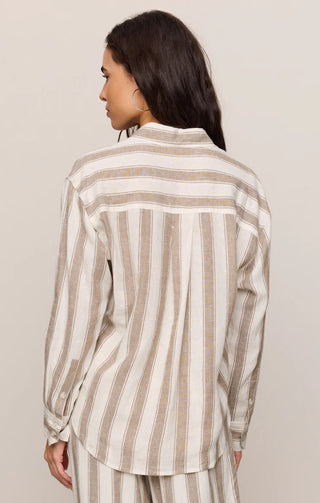 THE PERFECT STRIPED BUTTON UP