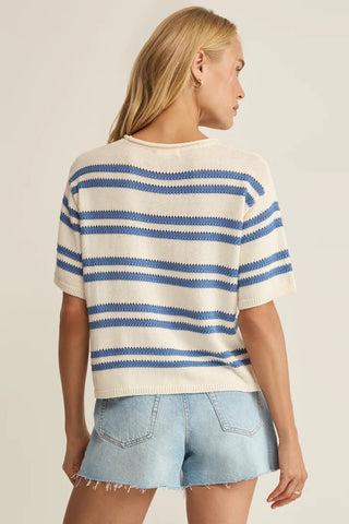 PRADO STRIPE SWEATER TEE