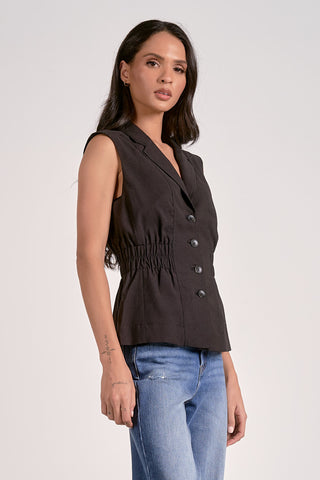VEST CINCHED WAIST