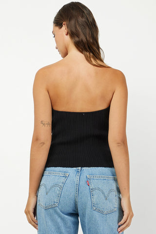 LUNA SWEATER TUBE TOP