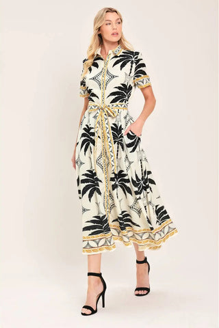 RESORT NIGHTS MIDI DRESS