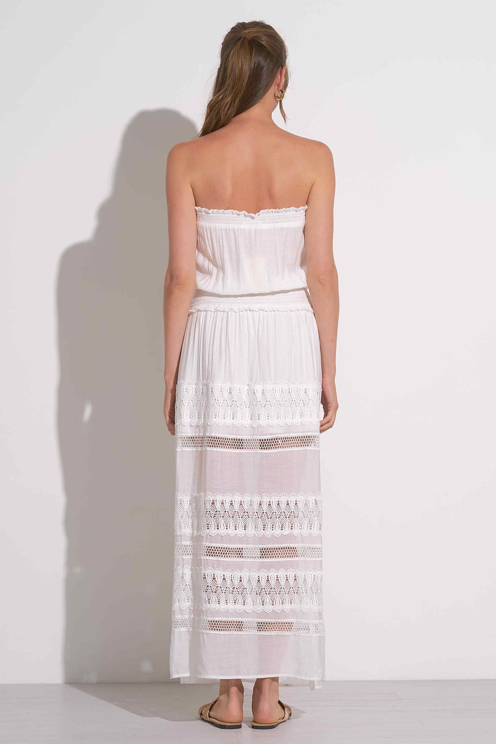 MAXI STRAPLESS CROCHET