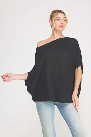 AFTER HOURS OFF-SHOULDER KNIT