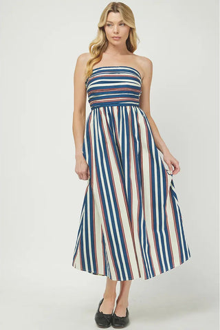 NANTUCKET NIGHTS MIDI DRESS