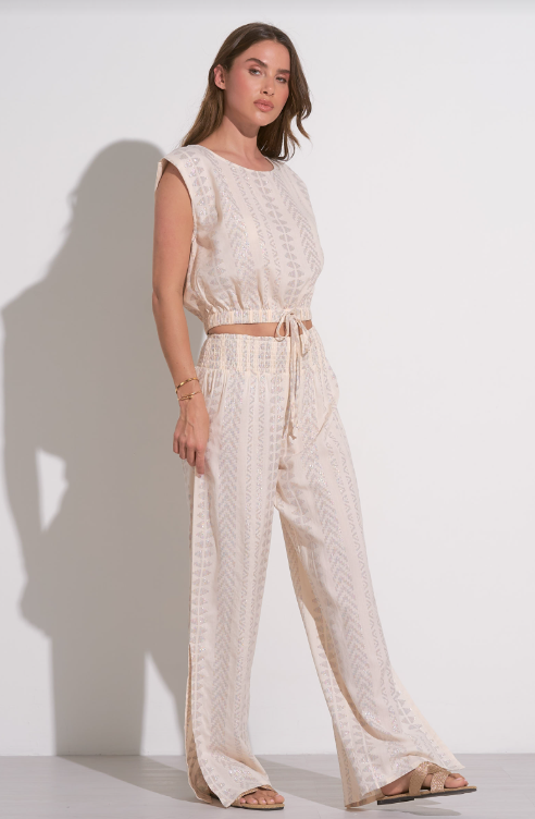 PANTS ELASTIC SLIT