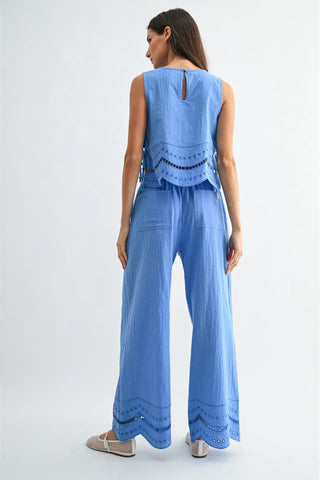 EMBROIDERED CO-ORD MATCHING SET