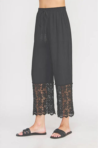 ELLA CROCHET HEM CULOTTES