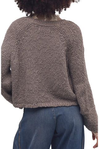 HEARTLAND PULLOVER IN PETRIFIED WOOD